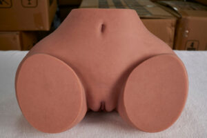 Trasero RS-6, Climax-Doll, Silicona, Torso de Culo con Nalgas Blandas