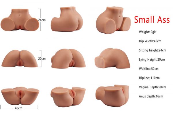 Trasero Mediano Irontech Doll, Masturbador con Nalgas Pequeñas o Medianas - Imagen 23