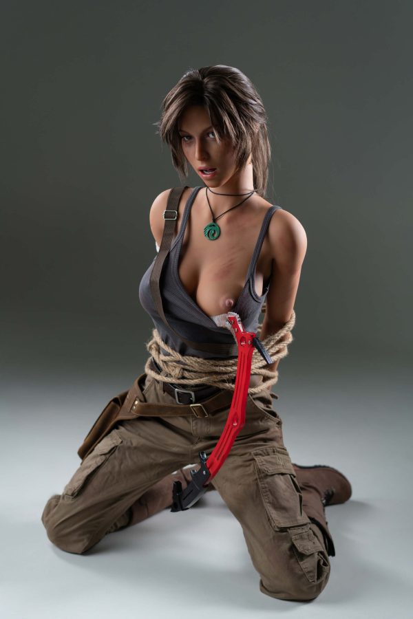 Lara 166cm C-Cup, Game Lady Doll, Lara Croft de Tomb Raider - Imagen 46