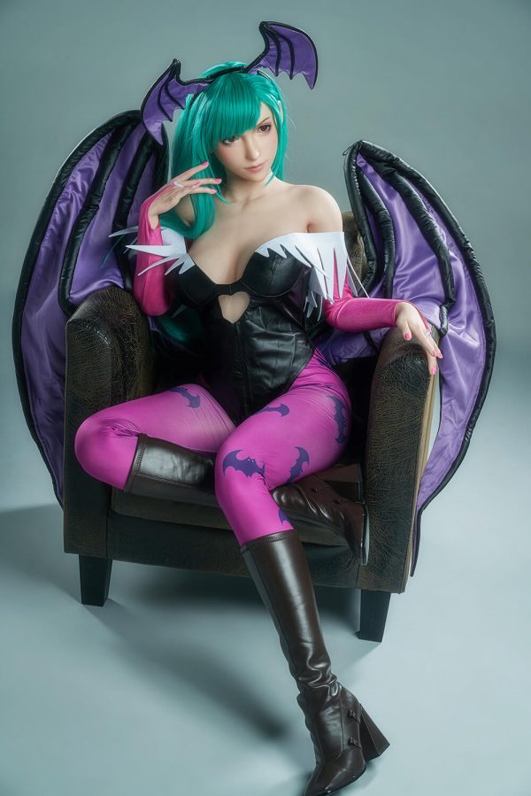 Tifa 167cm C-Cup, Game Lady Doll, Cosplay de Morrigan Aensland - Imagen 5