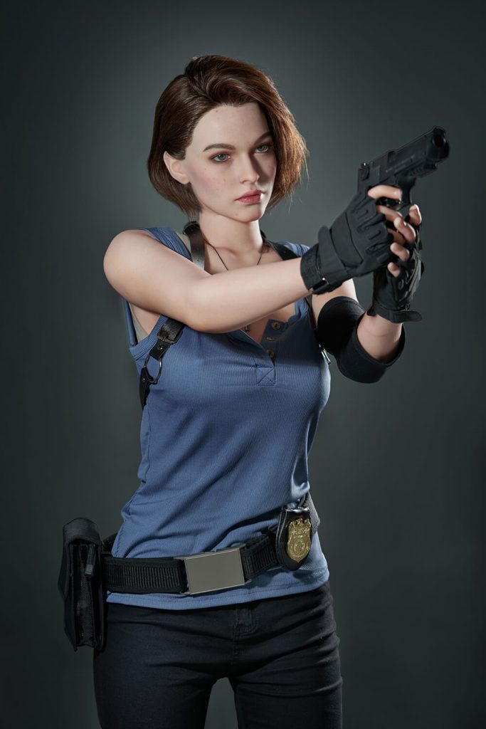 Jill 168cm C Cup Game Lady Doll Jill Valentine De Resident Evil 3 Remake Sex Dolls Y Relatos 3026