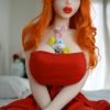 Jessica 150cm K-Cup, Piper Doll, TPE, Jessica Rabbit de Roger Rabbit - Imagen 10
