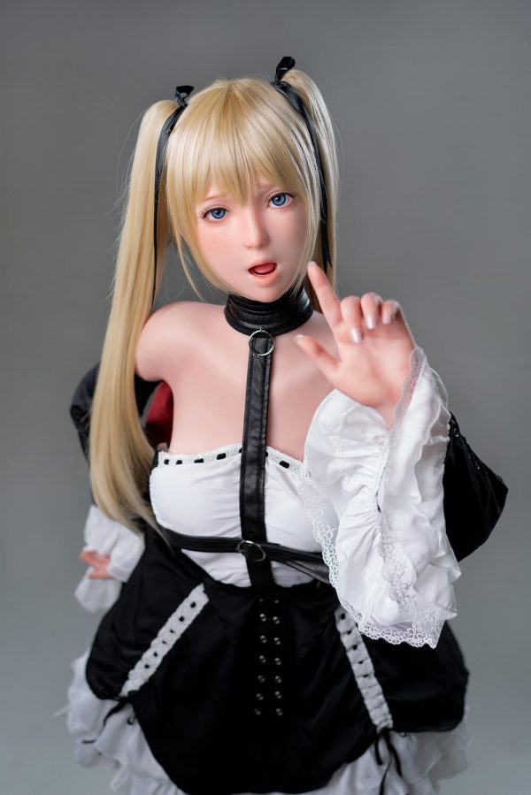 Eloise GD36 147cm A-Cup, Zelex, Full Silicona, Marie Rose (Dead or Alive) con Mandíbula Móvil - Imagen 3