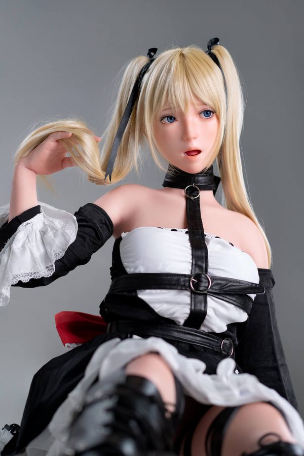 Eloise GD36 147cm A-Cup, Zelex, Full Silicona, Marie Rose (Dead or Alive) con Mandíbula Móvil - Imagen 10