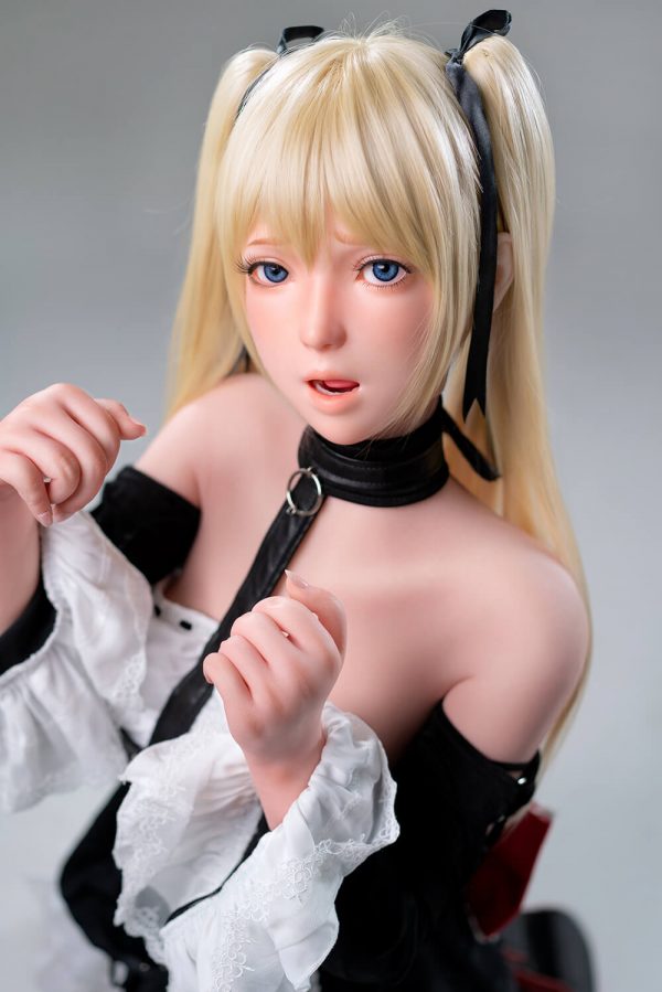 Eloise GD36 147cm A-Cup, Zelex, Full Silicona, Marie Rose (Dead or Alive) con Mandíbula Móvil - Imagen 5