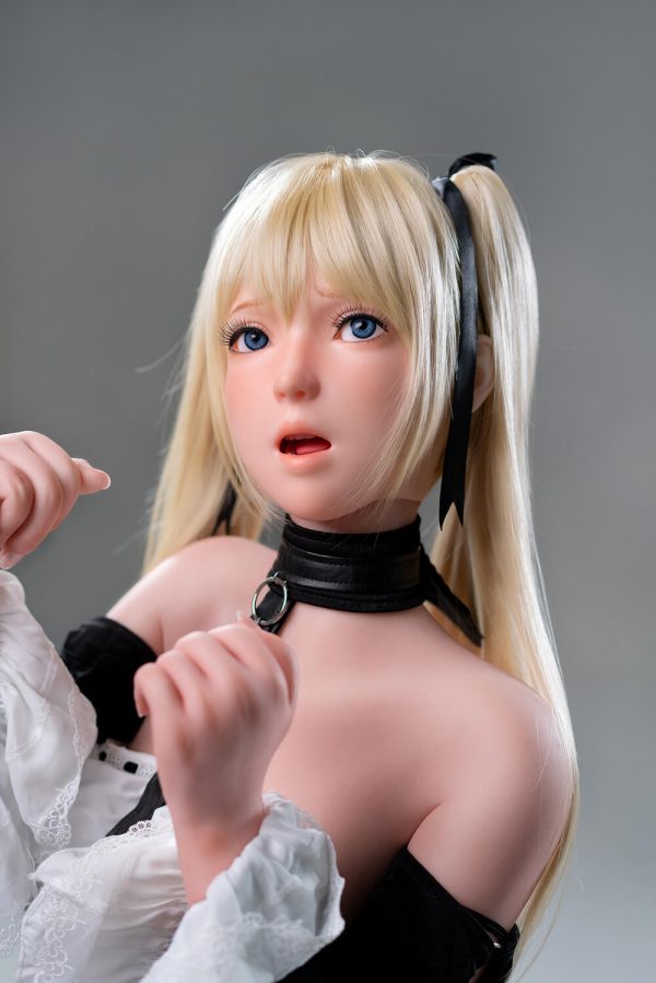 Eloise GD36 147cm A-Cup, Zelex, Full Silicona, Marie Rose (Dead or Alive) con Mandíbula Móvil - Imagen 7