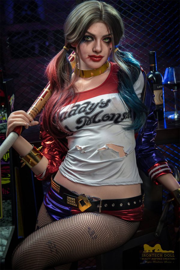 Ivy S27 166cm Minus, B-Cup, Irontech Doll, Silicona, Harley Quinn - Imagen 17