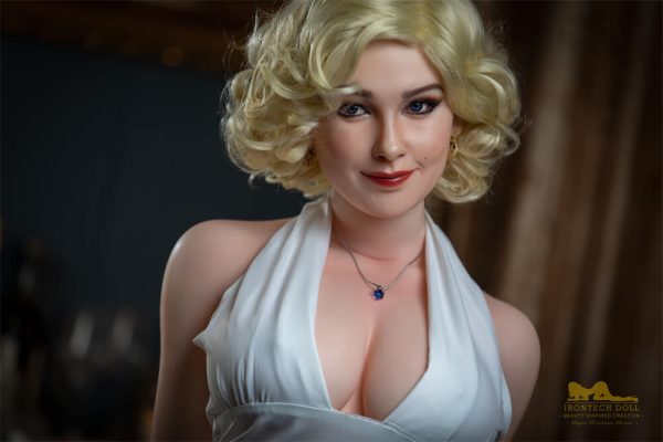 Carmel S12 164cm Natural D-Cup, Irontech Doll, Silicona, Marilyn Monroe - Imagen 4