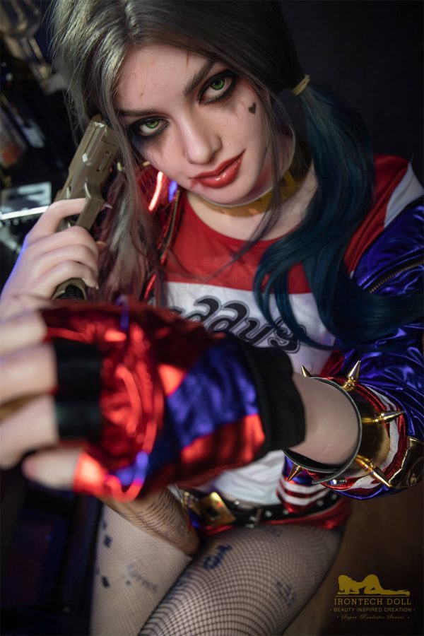 Ivy S27 166cm Minus, B-Cup, Irontech Doll, Silicona, Harley Quinn - Imagen 10