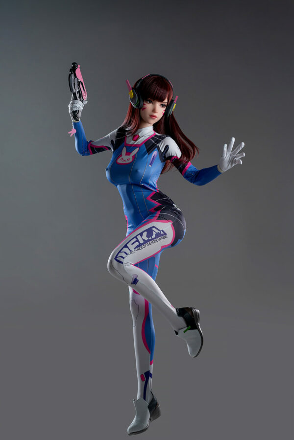 D.Va 167cm C-Cup, Game Lady Doll, D.Va de Overwatch - Imagen 4