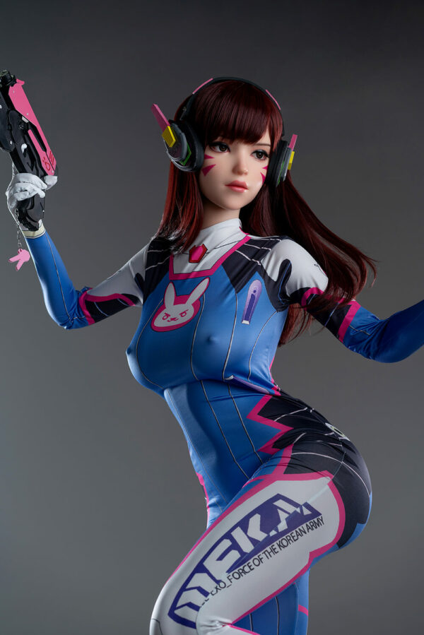 D.Va 167cm C-Cup, Game Lady Doll, D.Va de Overwatch - Imagen 5