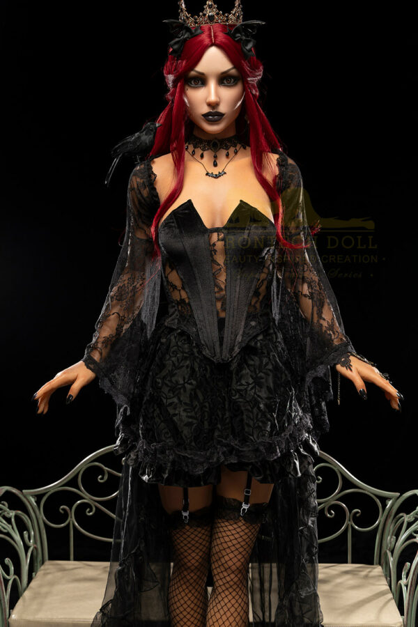 Gia S47 169cm, B-Cup, Irontech Doll, Silicona, Mujer Gótica - Imagen 10