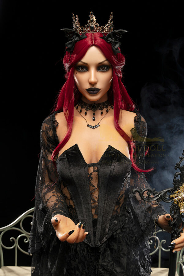Gia S47 169cm, B-Cup, Irontech Doll, Silicona, Mujer Gótica - Imagen 13