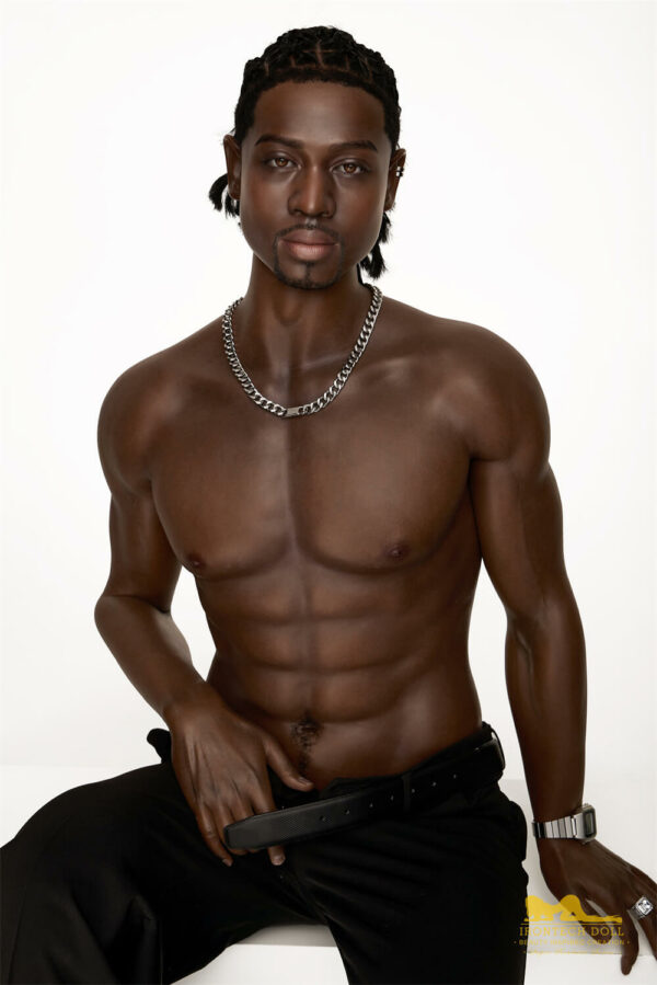 James M8 176cm, Irontech Doll, Muñeco Sexual Hombre, Silicona, Un Negro Muy Atractivo - Imagen 21