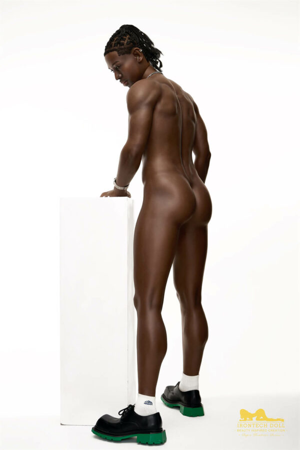 James M8 176cm, Irontech Doll, Muñeco Sexual Hombre, Silicona, Un Negro Muy Atractivo - Imagen 23