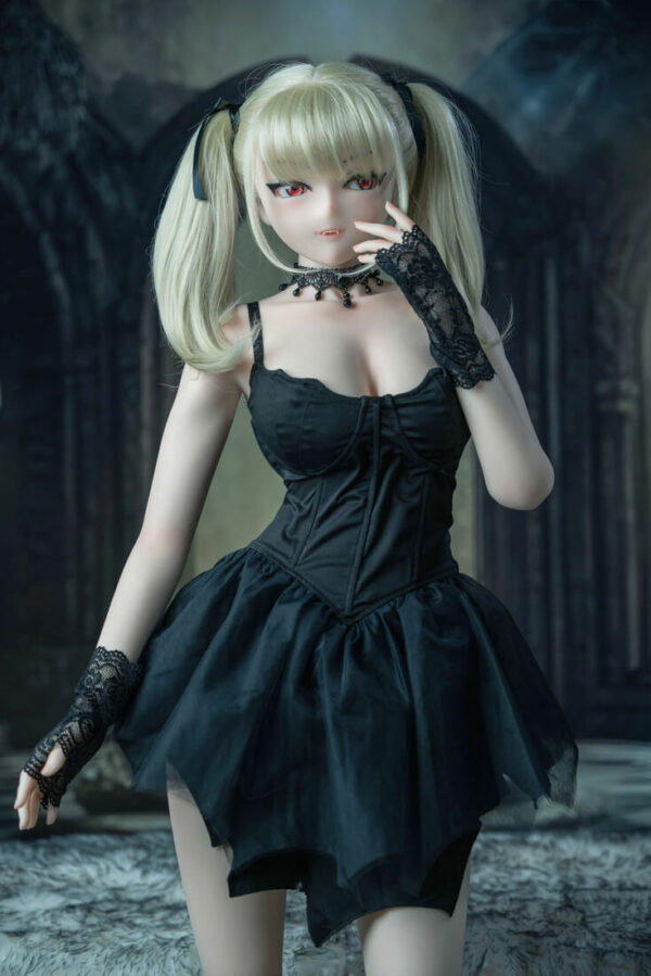 Abby 148cm, F-Cup, Irokebijin, Silicona HSS, Especial Halloween - Imagen 5