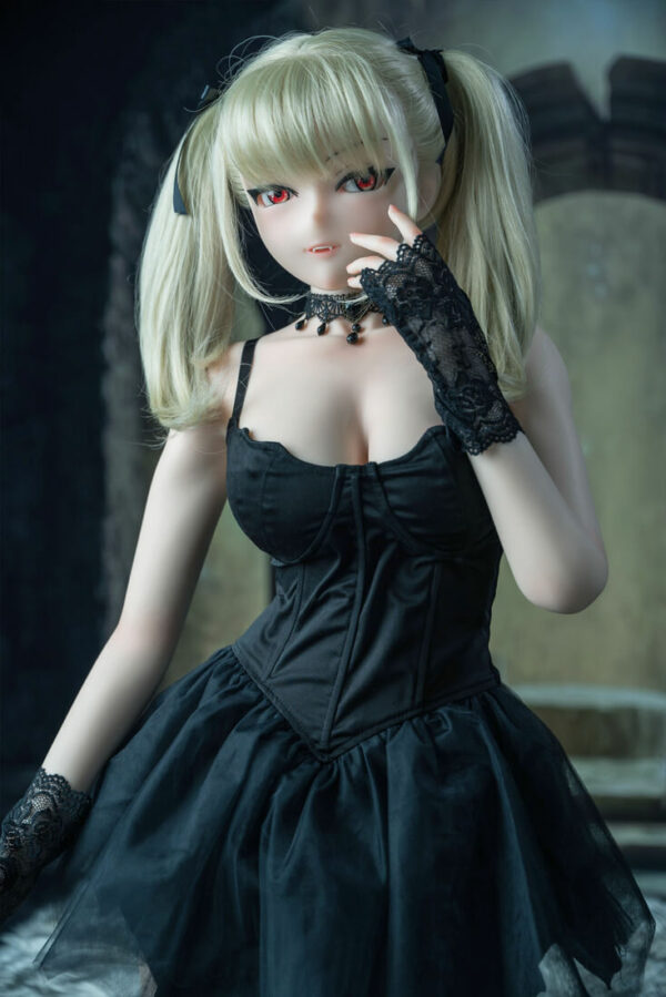 Abby 148cm, F-Cup, Irokebijin, Silicona HSS, Especial Halloween - Imagen 4