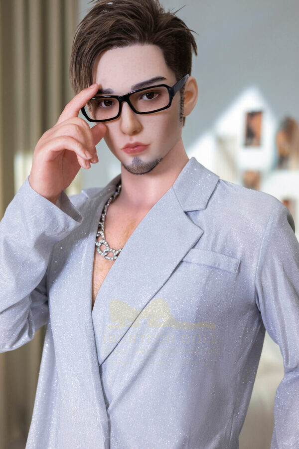 John M10 170cm, Irontech Doll, Muñeco Sexual Masculino, Silicona, Asiático Atractivo - Imagen 3