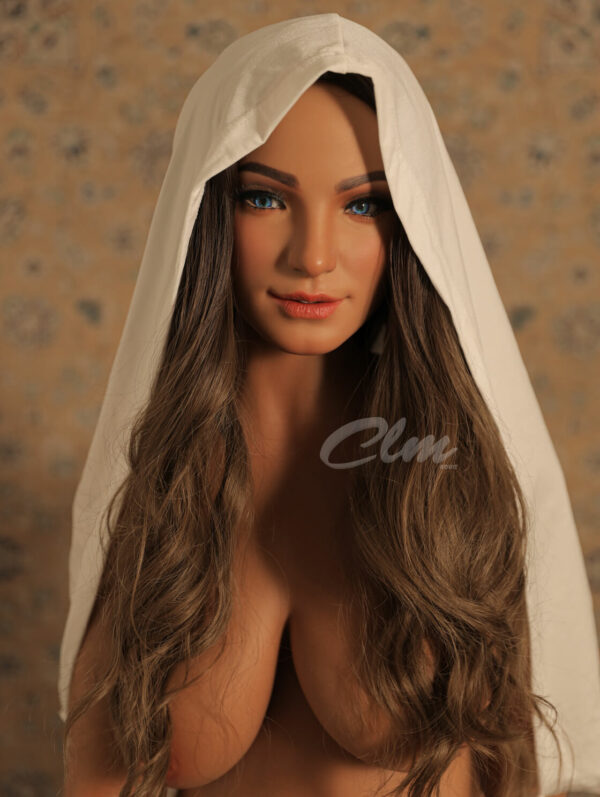 Mouna 159cm, C-Cup, Climax Doll, Silicona, Sex doll curvy - Imagen 2