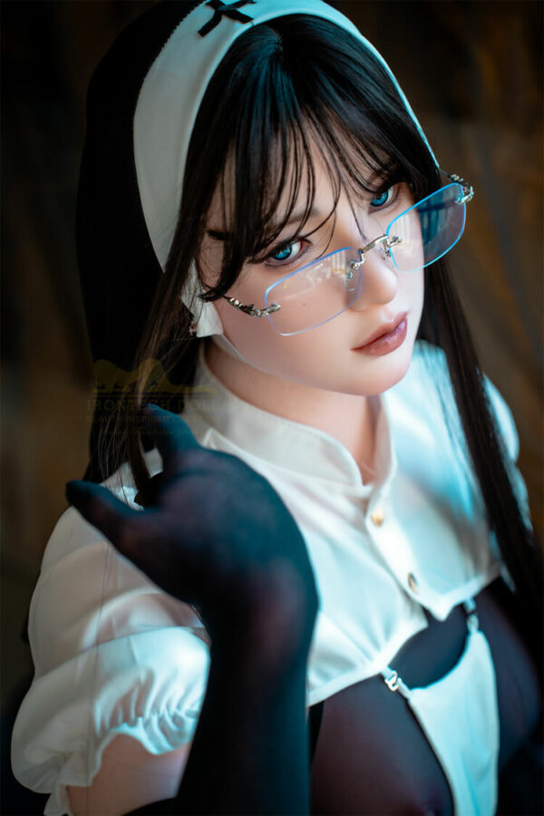 Yeona S37 162cm Minus, A-Cup, Irontech Doll, Silicona, Monja Pecadora - Imagen 3
