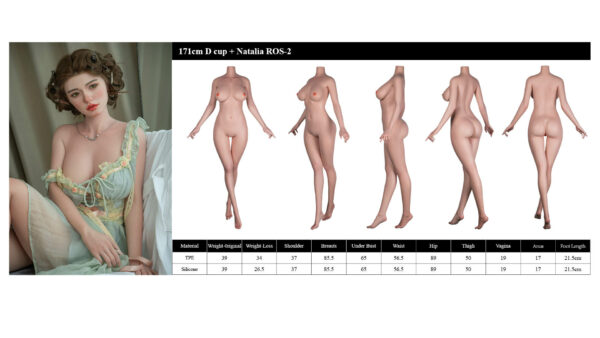 Natalia 171cm D-Cup, Starpery, Silicona, ROS - Imagen 89