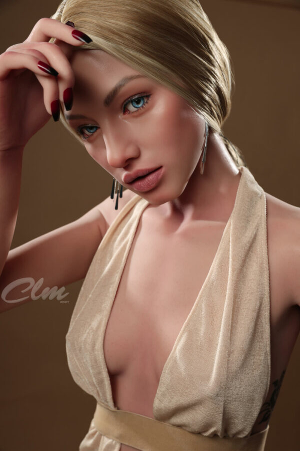 Sola 157cm, C-Cup, Climax Doll, Silicona, Piel Canela - Imagen 11