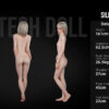 Bailey B1 161cm, A-Cup, Irontech Doll, Silicona, Mujer Flaca Con Tatuajes - Imagen 34