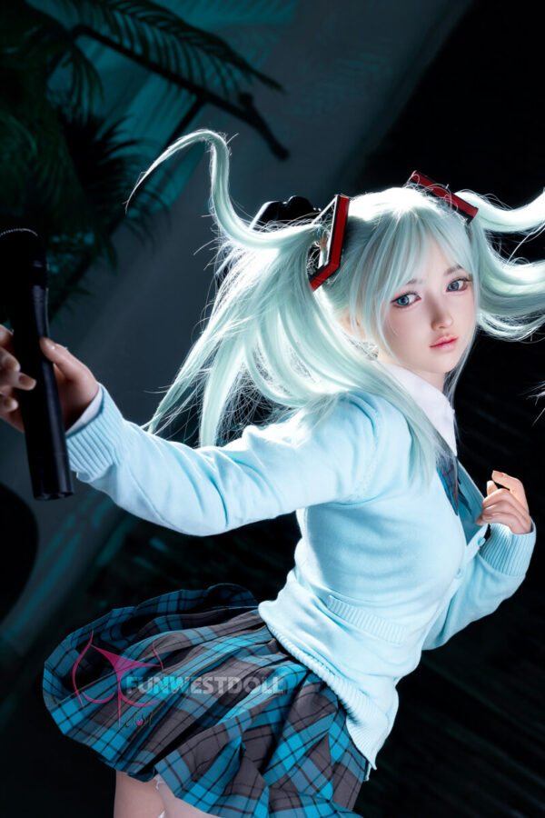 Amy #041S 159cm, A-Cup, FunWestDoll, Silicona, Hatsune Miku - Imagen 5