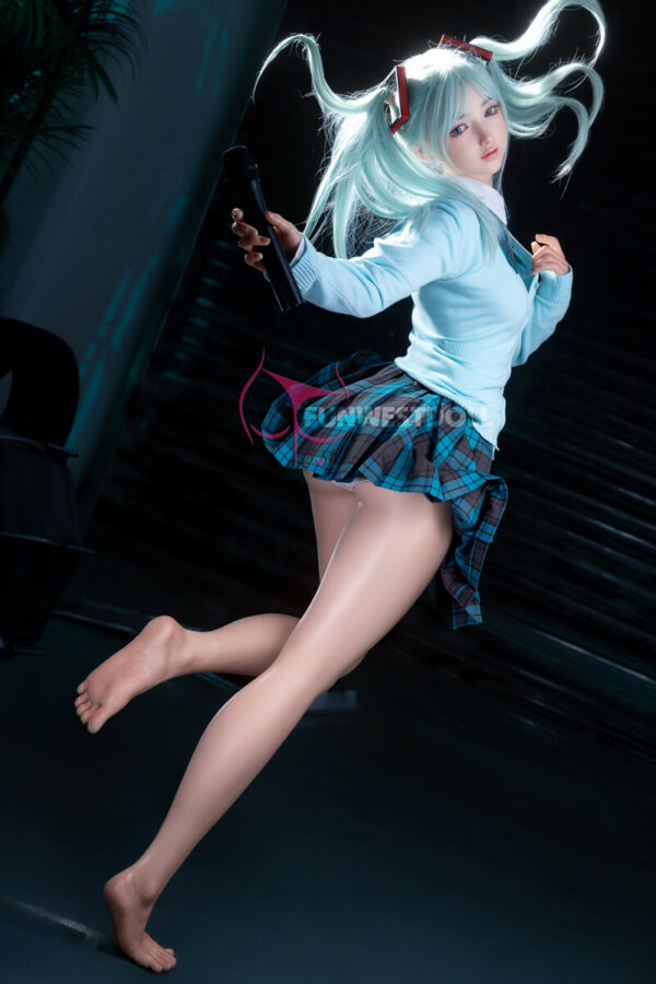 Amy #041S 159cm, A-Cup, FunWestDoll, Silicona, Hatsune Miku - Imagen 6