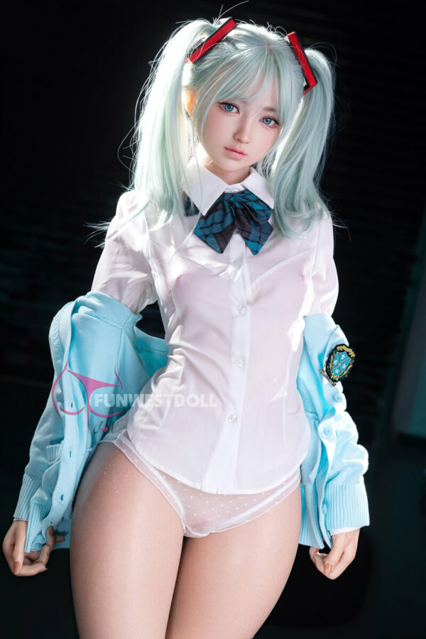 Amy #041S 159cm, A-Cup, FunWestDoll, Silicona, Hatsune Miku - Imagen 16