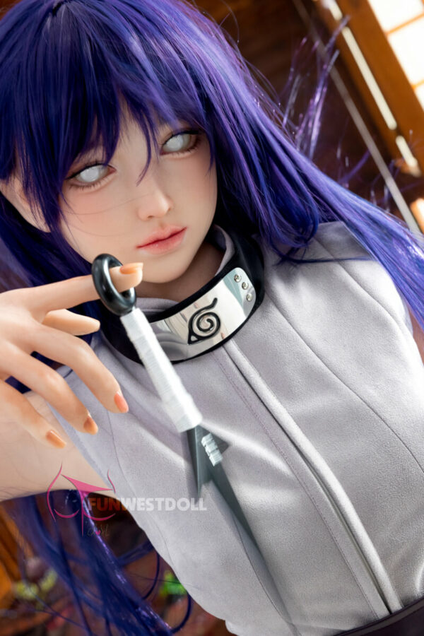 Amy #041S 159cm, A-Cup, FunWestDoll, Silicona, Hinata Hyūga de Naruto - Imagen 7