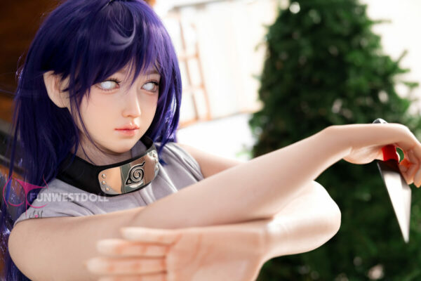 Amy #041S 159cm, A-Cup, FunWestDoll, Silicona, Hinata Hyūga de Naruto - Imagen 9