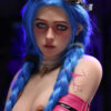 Assos #030 159cm, A-Cup, FunWestDoll, TPE, Jinx de Arcane - Imagen 10