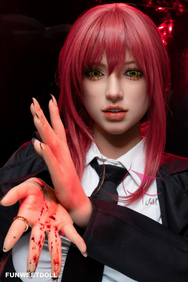 Chloe #035 162cm, F-Cup, FunWestDoll, TPE, Makima de Chainsaw Man - Imagen 14