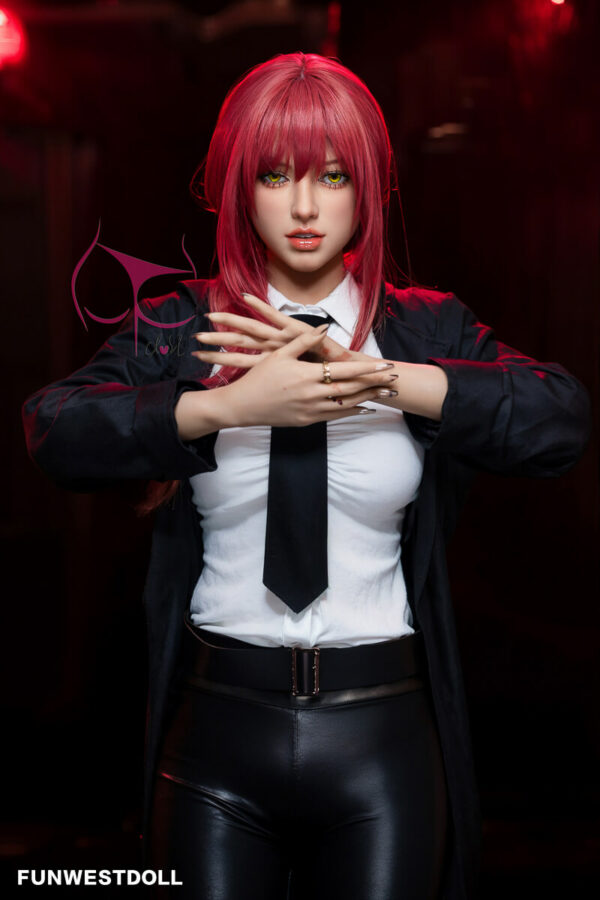 Chloe #035 162cm, F-Cup, FunWestDoll, TPE, Makima de Chainsaw Man - Imagen 12