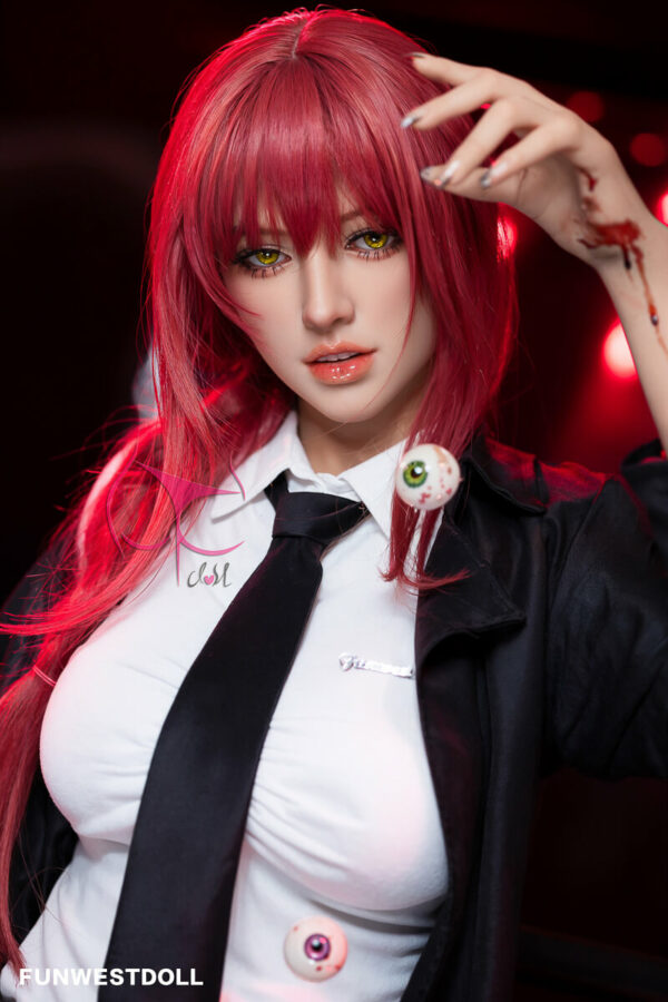 Chloe #035 162cm, F-Cup, FunWestDoll, TPE, Makima de Chainsaw Man