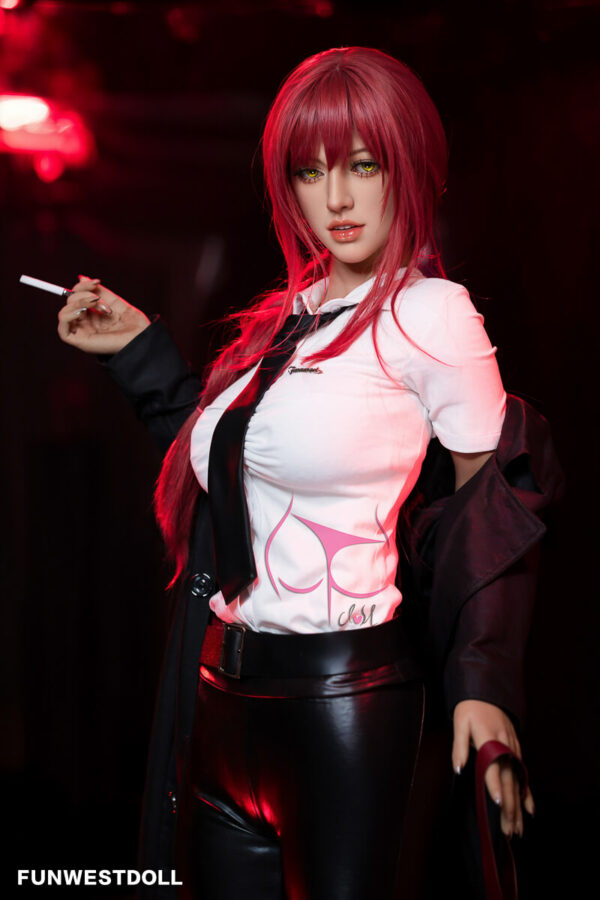 Chloe #035 162cm, F-Cup, FunWestDoll, TPE, Makima de Chainsaw Man - Imagen 19