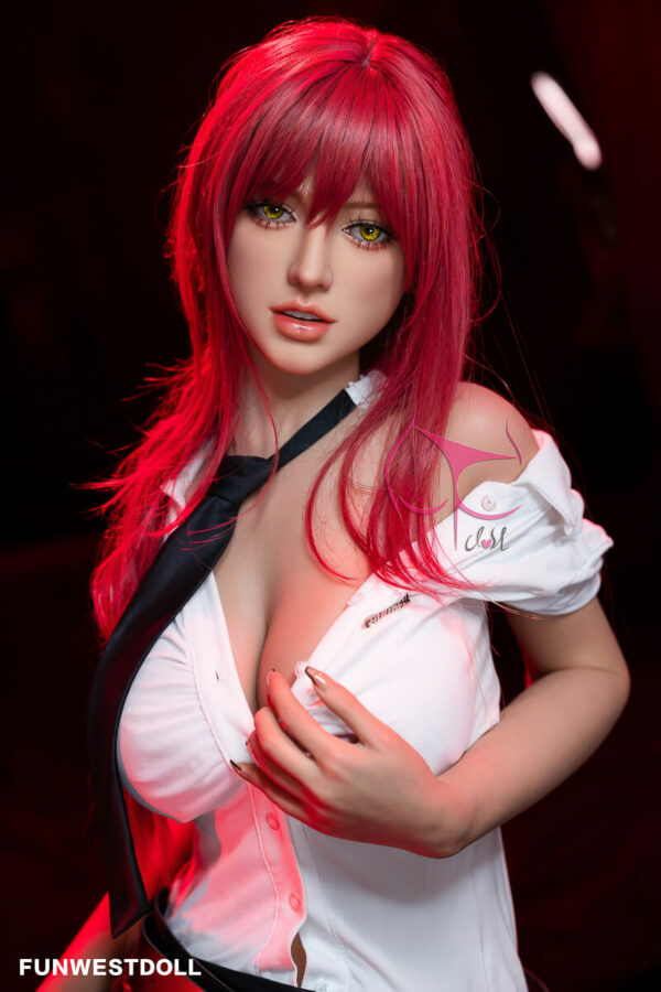 Chloe #035 162cm, F-Cup, FunWestDoll, TPE, Makima de Chainsaw Man - Imagen 27