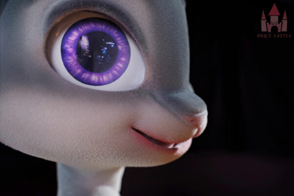 Rabbitie Furry 120, C-Cup, Dolls Castle, Silicona, Coneja Peluda con Pelaje Corporal - Imagen 13