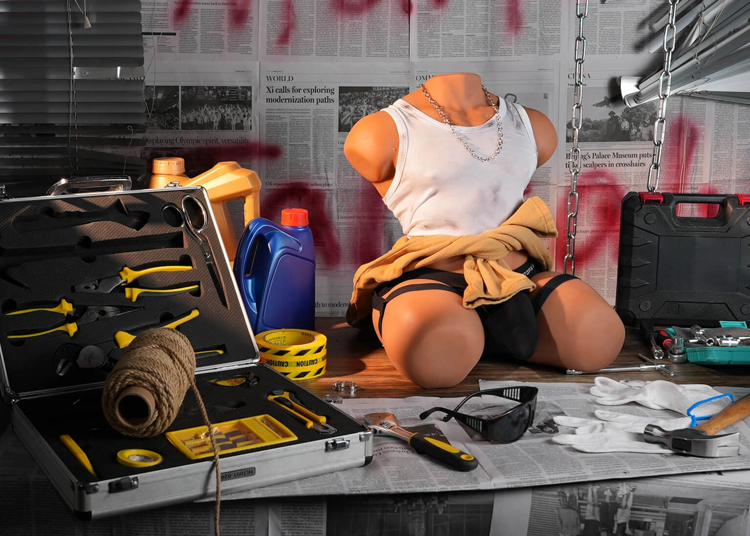 Mark Wheat, Tantaly, Torso Maculino de TPE (STOCK Europa) - Imagen 31