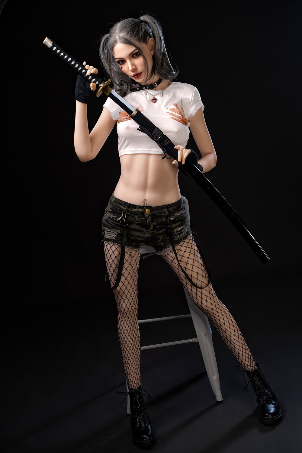 173cm M7, C-Cup, SY Doll, Híbrida, M Series, Harley Quinn Cosplay - Imagen 3