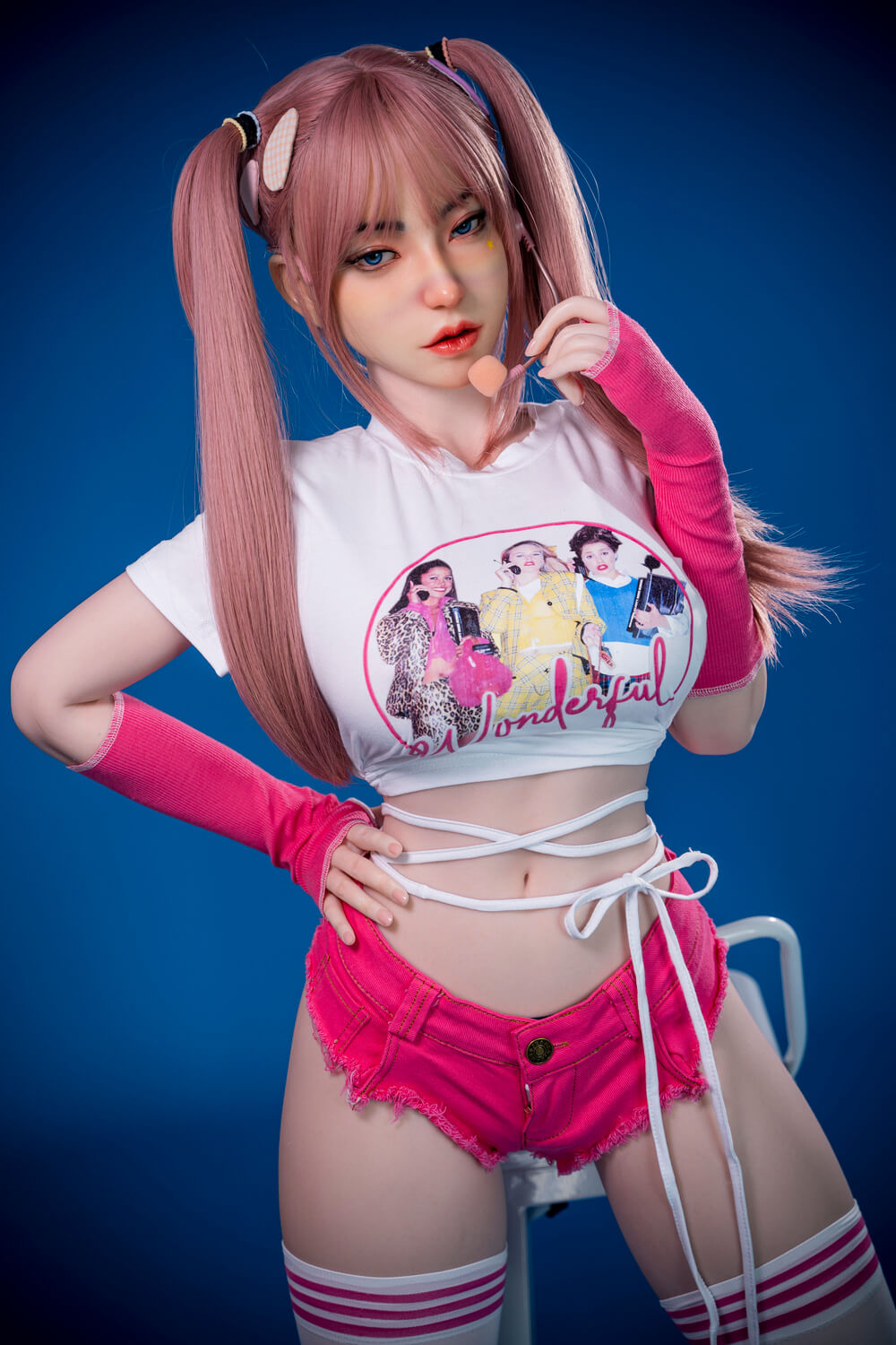 Maggie 164cm M5, D-Cup, SY Doll, Silicona, M Series, Harley Quinn Cosplay