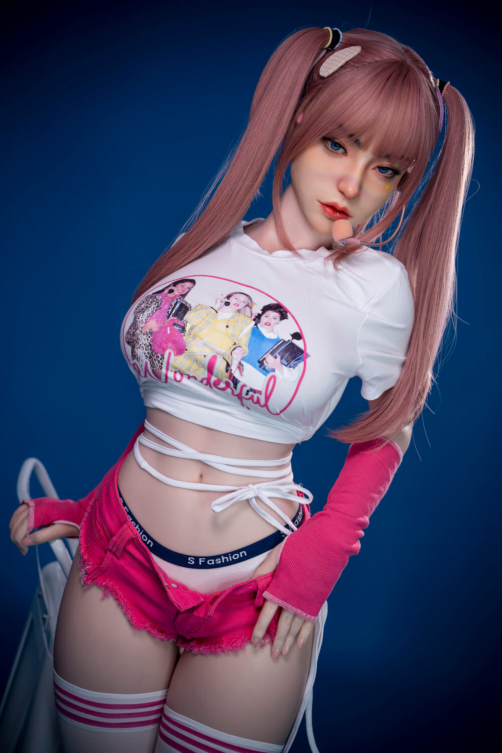 Maggie 164cm M5, D-Cup, SY Doll, Silicona, M Series, Harley Quinn Cosplay - Imagen 11