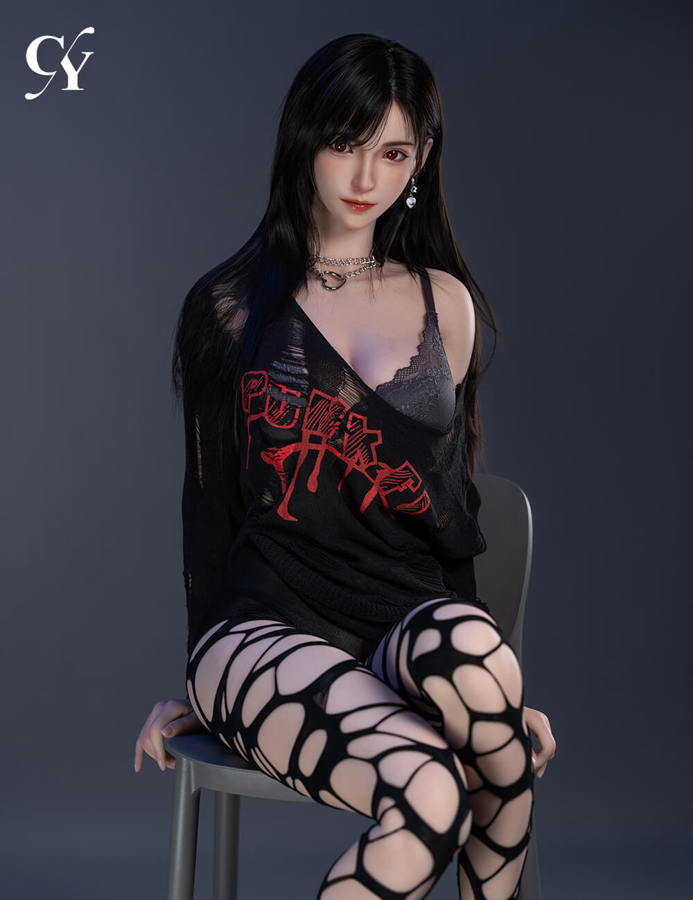 Talia 168cm, F-Cup, TOP-CYDOLL, Silicona, Cosplay de Tifa Lockhart - Imagen 40