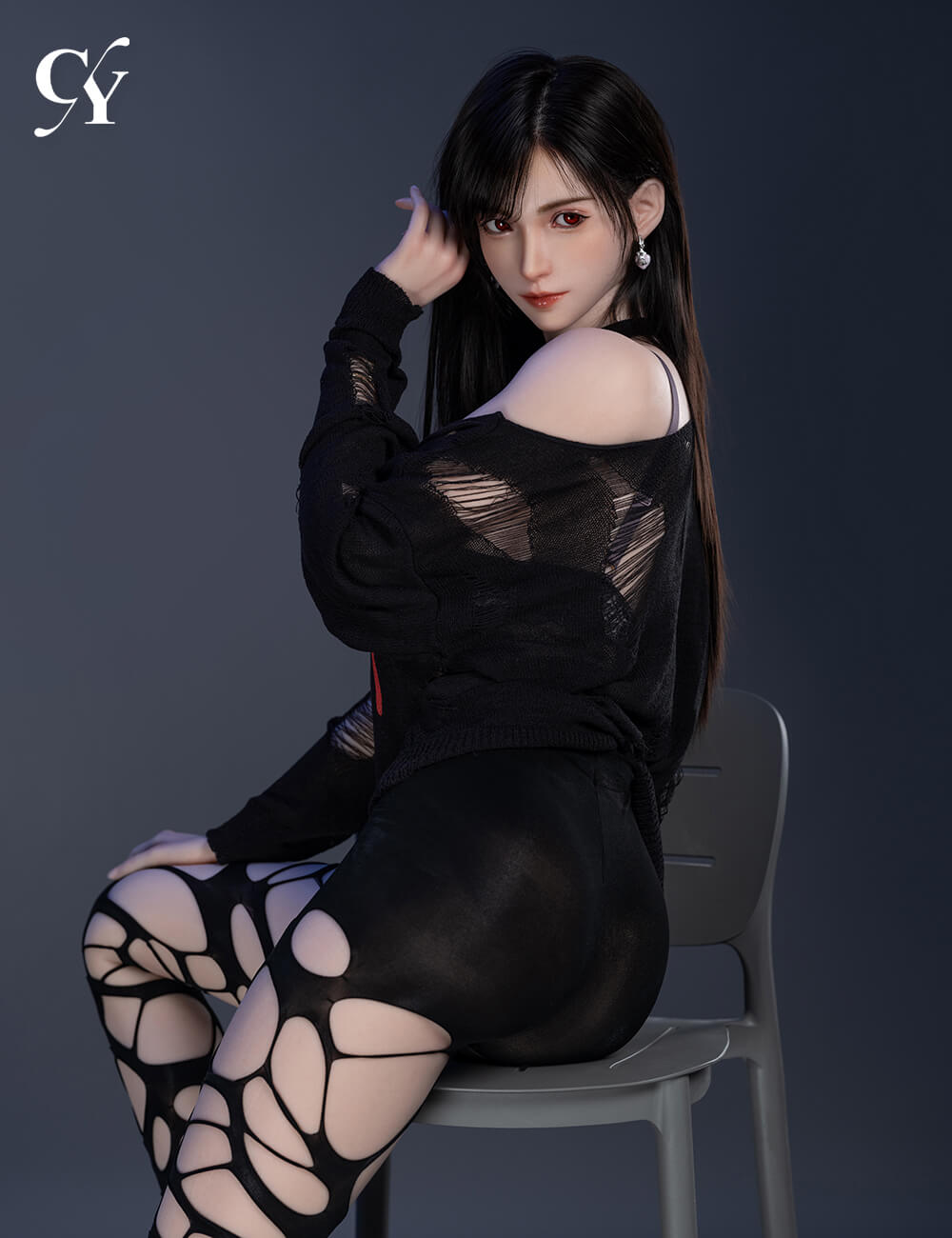 Talia 168cm, F-Cup, TOP-CYDOLL, Silicona, Cosplay de Tifa Lockhart - Imagen 42
