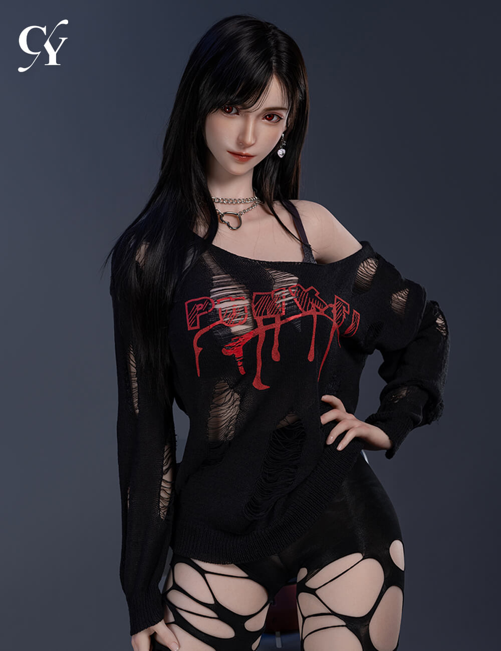 Talia 168cm, F-Cup, TOP-CYDOLL, Silicona, Cosplay de Tifa Lockhart - Imagen 46