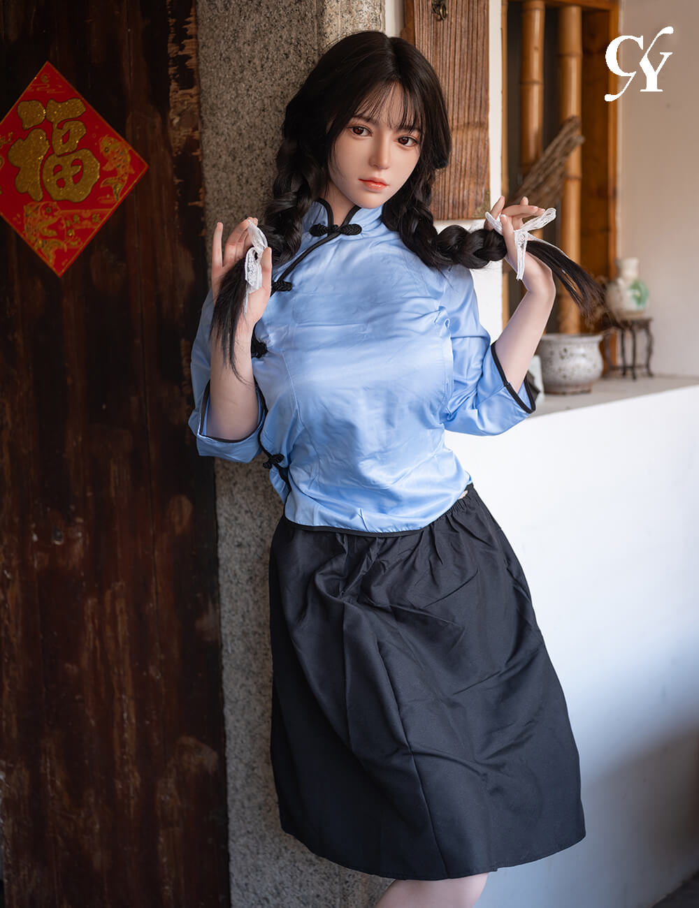 Wan 167cm, D-Cup, TOP-CYDOLL, Silicona - Imagen 13