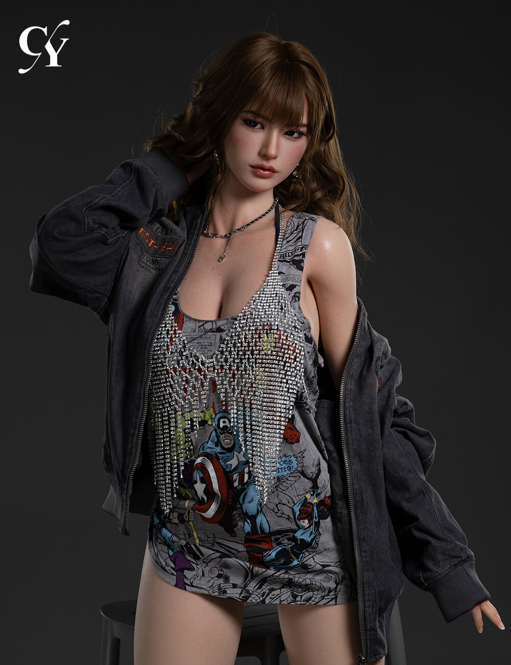 Yuki 168cm, F-Cup, TOP-CYDOLL, Silicona