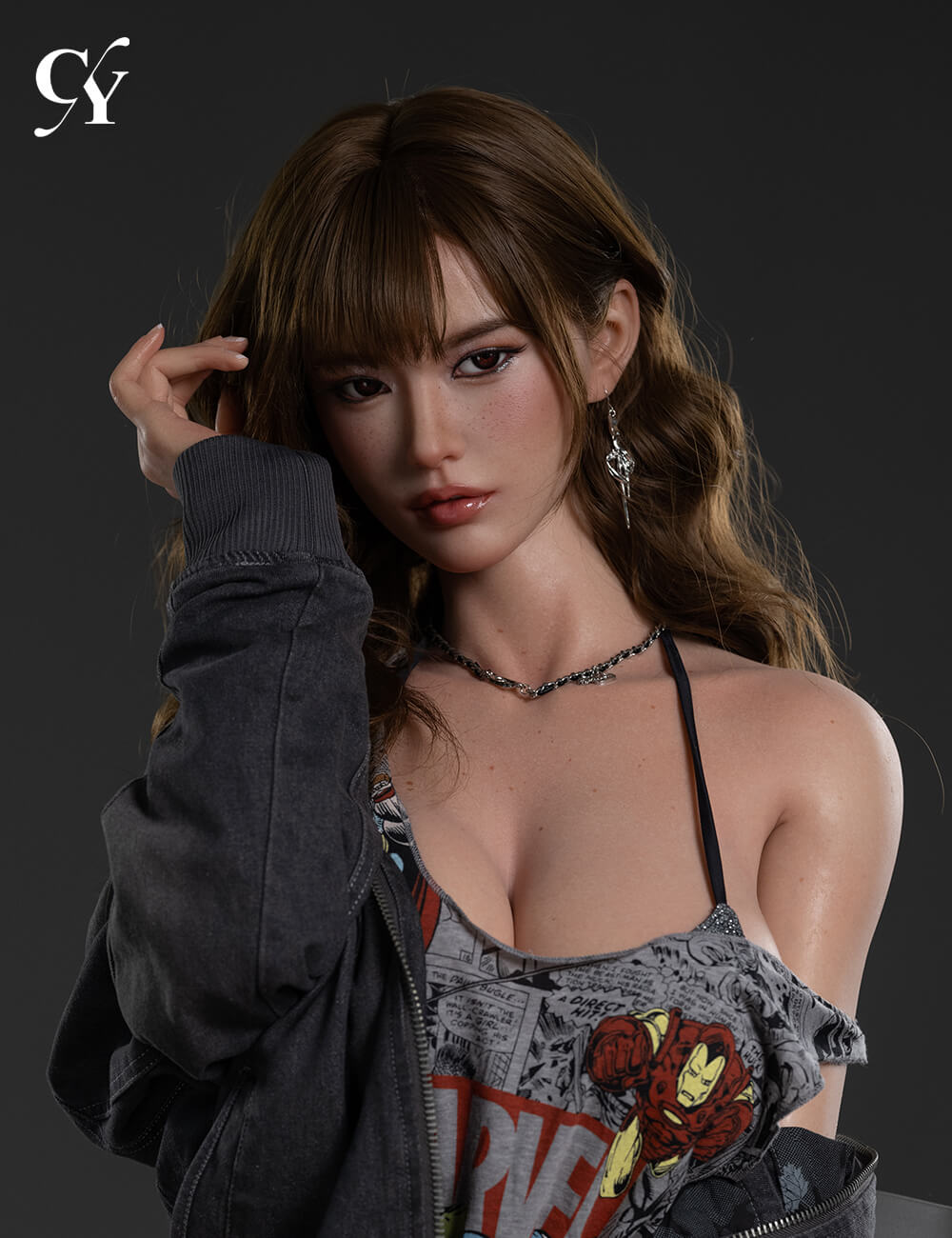 Yuki 168cm, F-Cup, TOP-CYDOLL, Silicona - Imagen 2