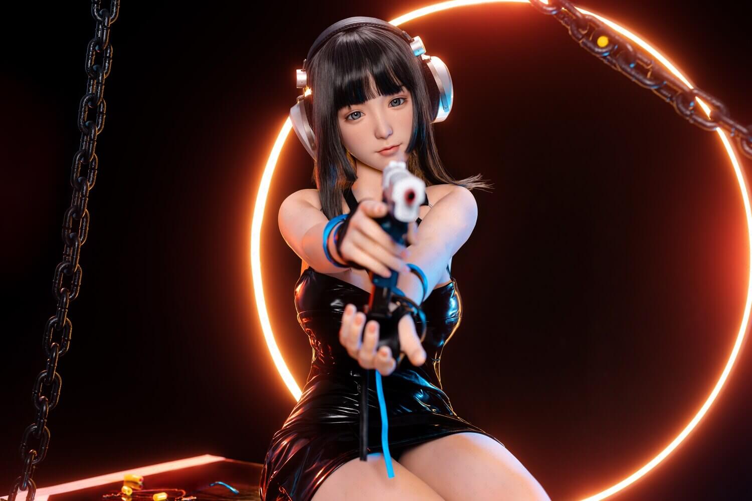 Gardenia 155cm M, Bezlya, Silicona, Serie 2.2CF - Imagen 27